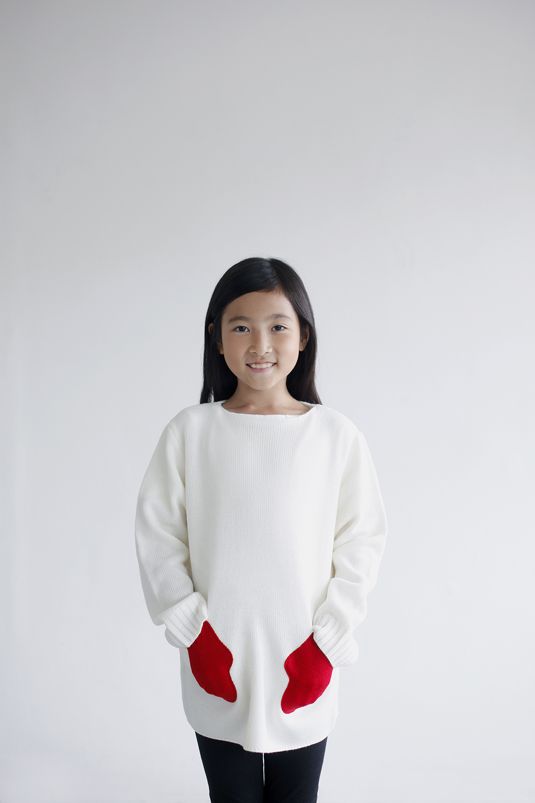 Camphor カンフル ニット knitwear kids こども 子供服 mittensweater 日本製 madeinjapan