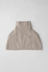 “friendly knit” botanical dye cape